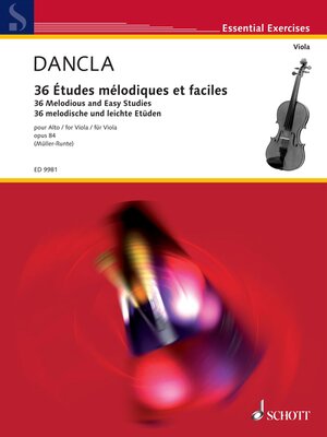 cover image of 36 Melodious and Easy Studies